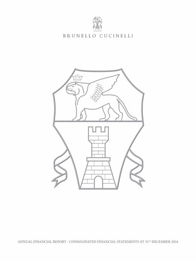 Thumbnail Brunello Cucinelli Annual Report 2016