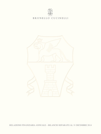 Thumbnail Brunello Cucinelli Annual Report 2014