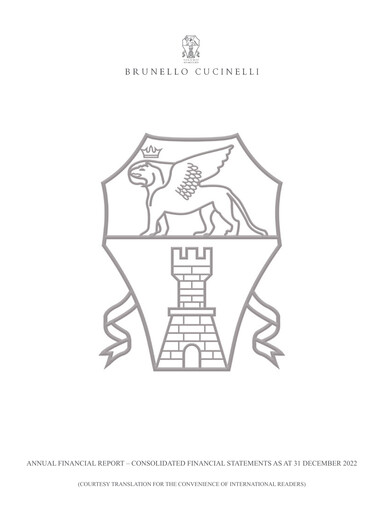 Thumbnail Brunello Cucinelli Financial Statement 2022