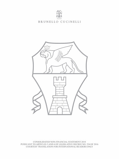 Thumbnail Brunello Cucinelli Sustainability Report 2018