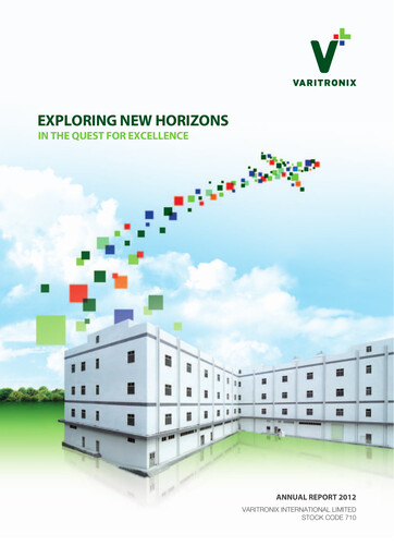 Thumbnail BOE Varitronix Annual Report 2012
