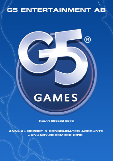 Thumbnail G5 Entertainment Annual Report 2010