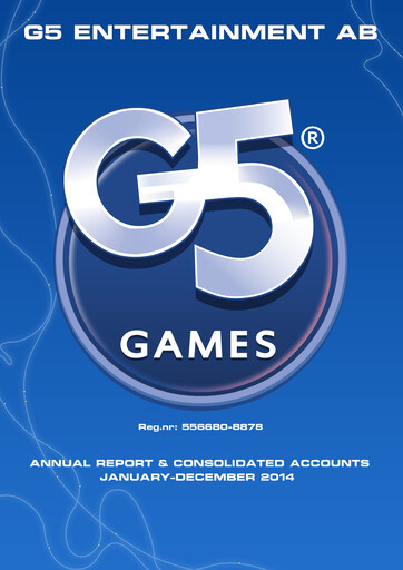 Thumbnail G5 Entertainment Annual Report 2014