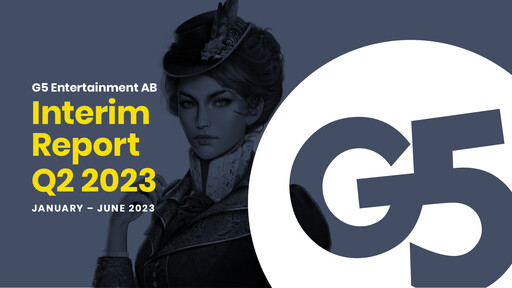 Thumbnail G5 Entertainment Quarterly Report 2023-q2