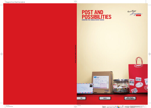 Thumbnail Singapore Post Annual Report 2005-2006