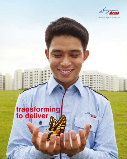 Thumbnail Singapore Post Annual Report 2009-2010