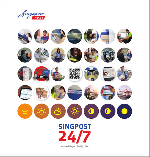 Thumbnail Singapore Post Annual Report 2013-2014