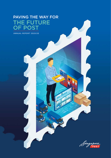 Thumbnail Singapore Post Annual Report 2019-2020