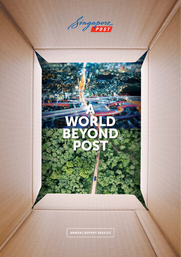 Thumbnail Singapore Post Annual Report 2022-2023