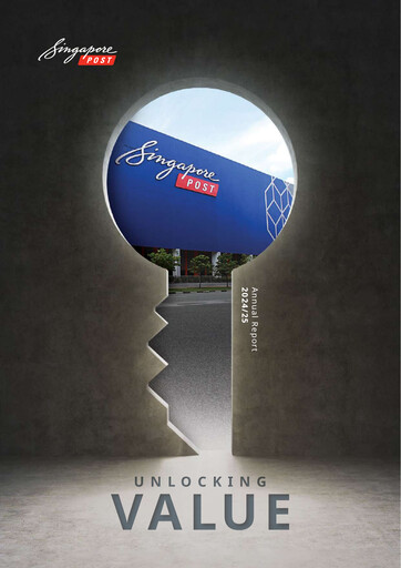 Thumbnail Singapore Post Annual Report 2024-2025