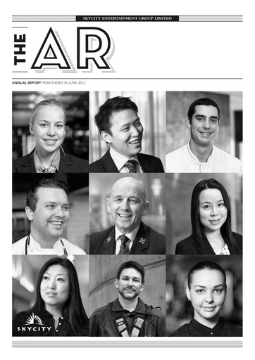 Thumbnail Skycity Entertainment Group Annual Report 2012
