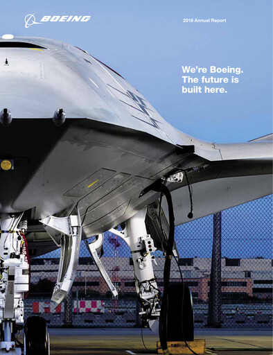 Thumbnail Boeing Annual Report 2018