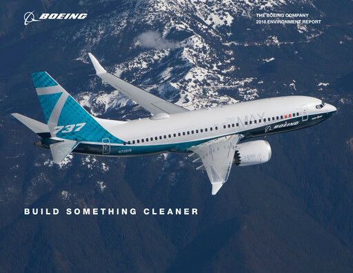 Thumbnail Boeing Sustainability Report 2018