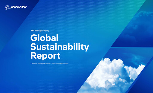 Thumbnail Boeing Sustainability Report 2026