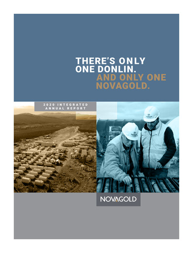 Thumbnail NovaGold Resources
 Annual Report 2020