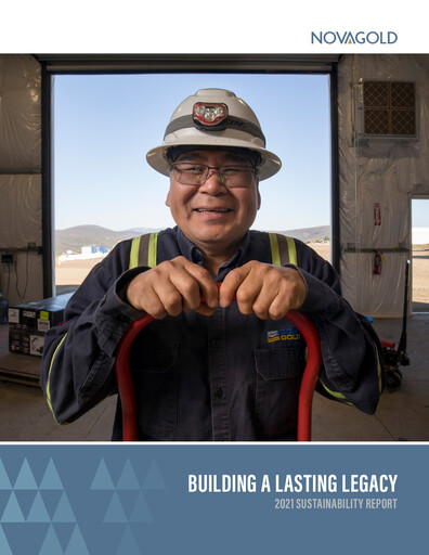 Thumbnail NovaGold Resources
 Sustainability Report 2021