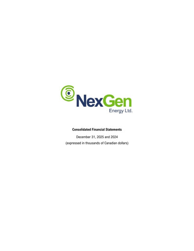 Thumbnail NexGen Energy
 Financial Statement 2025