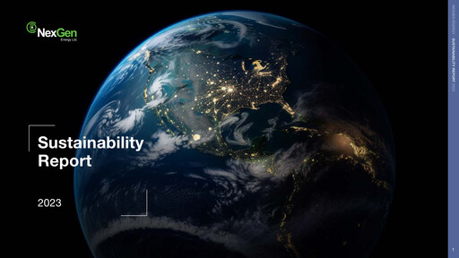 Miniature NexGen Energy
 Rapport de durabilité 2023