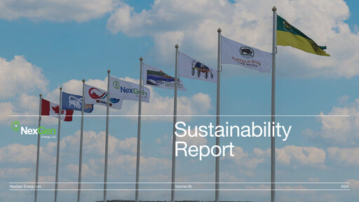 Thumbnail NexGen Energy
 Sustainability Report 2024
