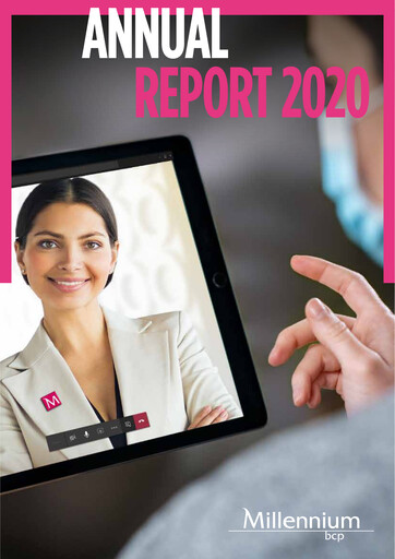 Miniature Banco Comercial Português (Millennium bcp) Rapport annuel 2020