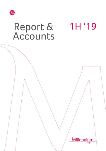 Miniature Banco Comercial Português (Millennium bcp) Rapport semestriel 2019-h1