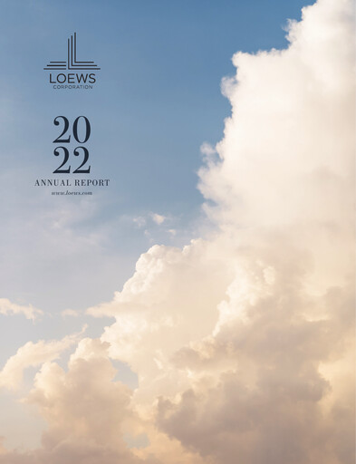 Thumbnail Loews Corporation
 Annual Report 2022