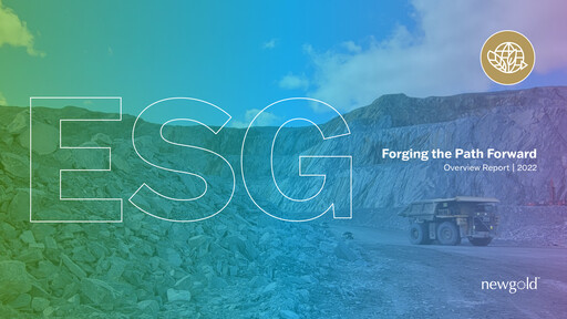 Thumbnail New Gold ESG Report 2022