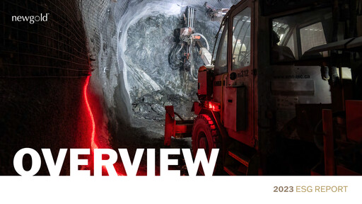 Thumbnail New Gold ESG Report 2023