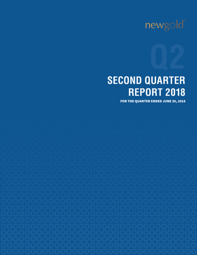 Vorschaubild New Gold Quartalsbericht 2018-q2