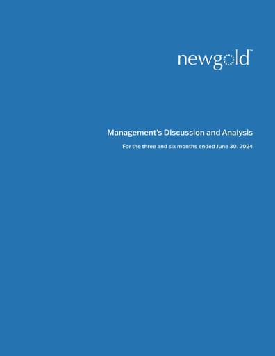 Vorschaubild New Gold Quartalsbericht 2024-q2