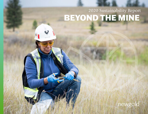 Thumbnail New Gold Sustainability Report 2020