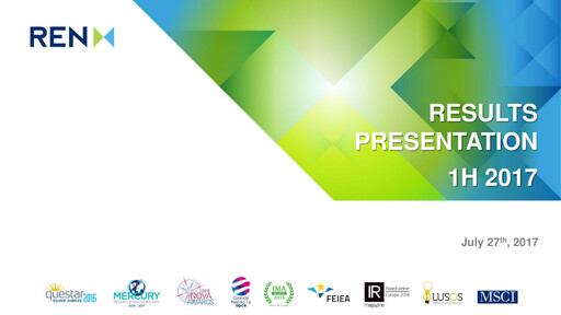 Thumbnail REN (Redes Energéticas Nacionais) Half-year Report 2017-h1