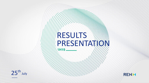 Thumbnail REN (Redes Energéticas Nacionais) Half-year Report 2019-h1