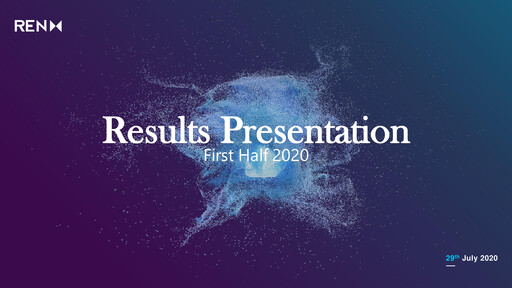 Thumbnail REN (Redes Energéticas Nacionais) Half-year Report 2020-h1