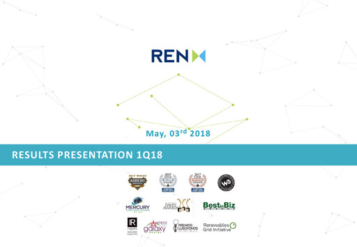 Thumbnail REN (Redes Energéticas Nacionais) Quarterly Report 2018-q1
