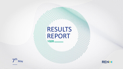 Thumbnail REN (Redes Energéticas Nacionais) Quarterly Report 2020-q1