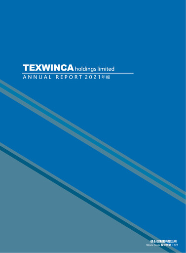 Miniature Texwinca Holdings Rapport annuel 2021