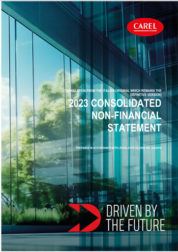 Thumbnail Carel Industries Sustainability Report 2023