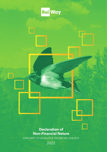 Vorschaubild Rai Way Nachhaltigkeitsbericht 2022