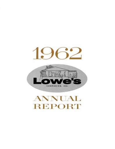 Thumbnail Lowe's Companies Annual Report 1962