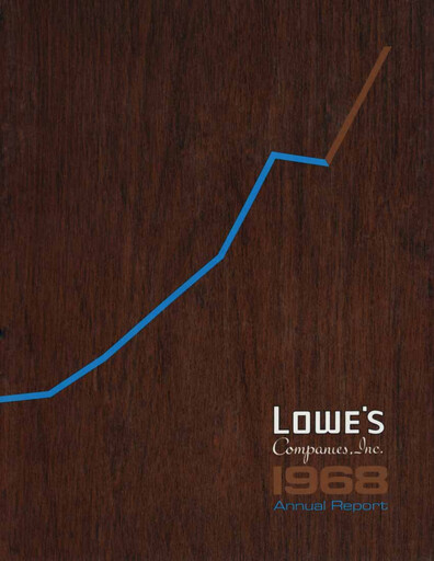 Thumbnail Lowe's Companies Annual Report 1968