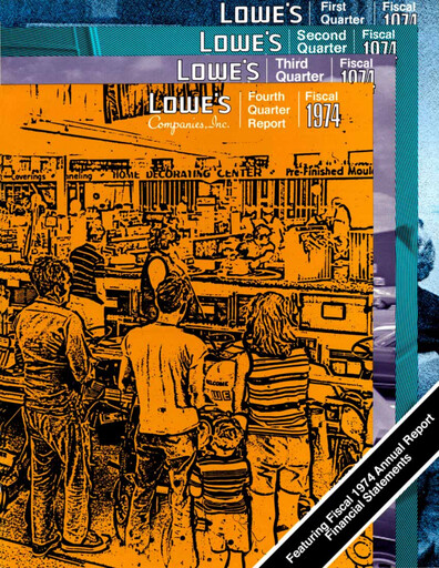 Thumbnail Lowe's Companies Annual Report 1974