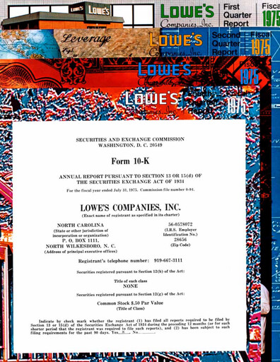 Thumbnail Lowe's Companies Annual Report 1975