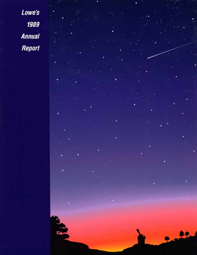 Thumbnail Lowe's Companies Annual Report 1989