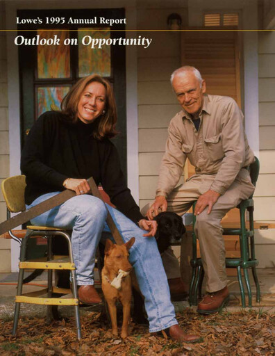 Thumbnail Lowe's Companies Annual Report 1995