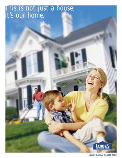 Thumbnail Lowe's Companies Annual Report 2001