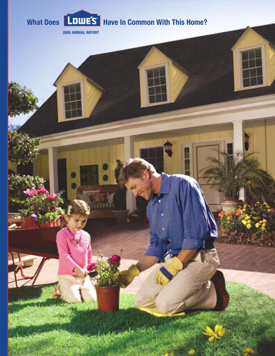 Thumbnail Lowe's Companies Annual Report 2005