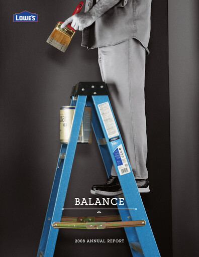 Thumbnail Lowe's Companies Annual Report 2008