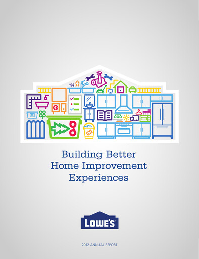 Thumbnail Lowe's Companies Annual Report 2012