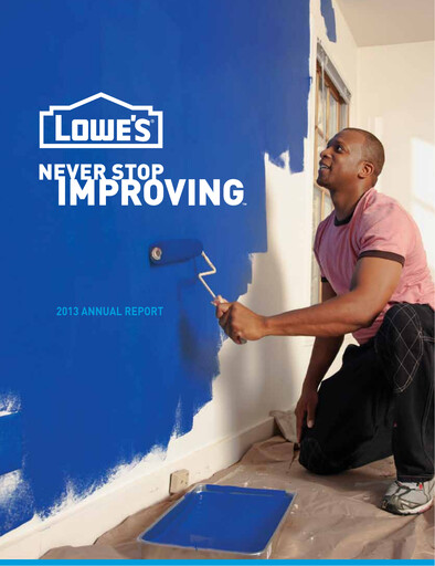 Thumbnail Lowe's Companies Annual Report 2013